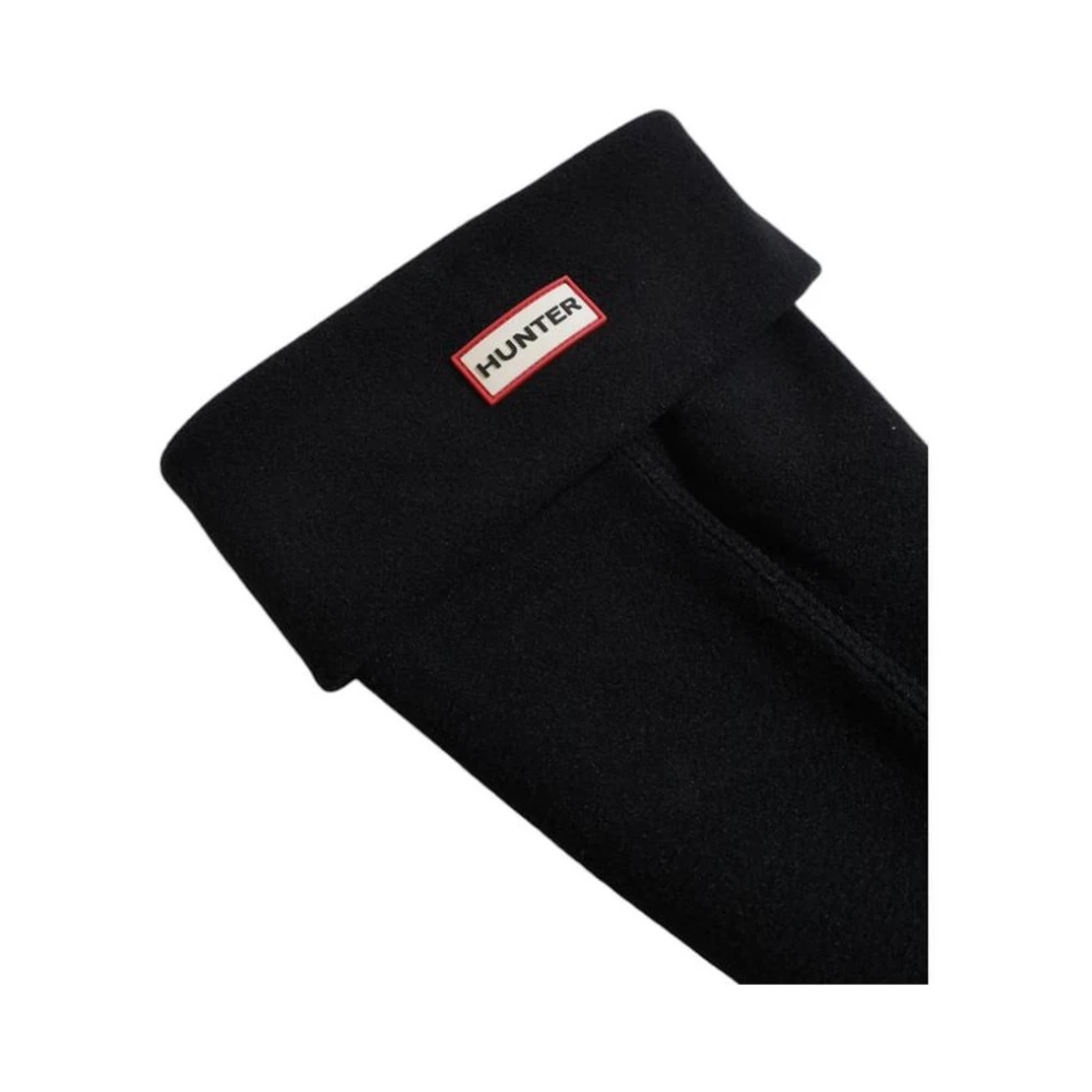 Hunter Geïsoleerde lange laarssokken Black Heren