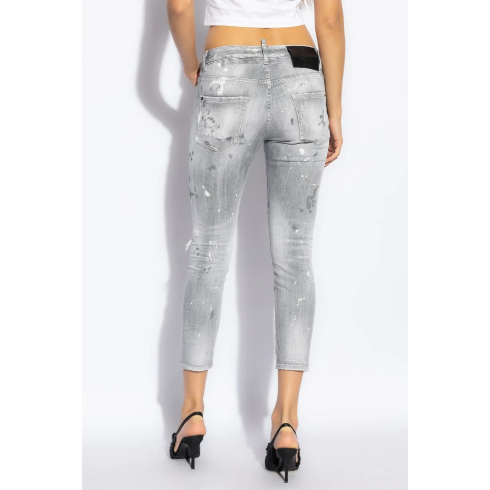 Dsquared2 Cool Girl Jeans Gray Dames