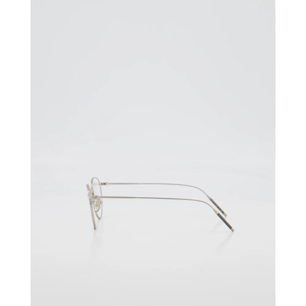 Oliver Peoples Geborsteld Zilver Stijlvolle Bril Gray Unisex