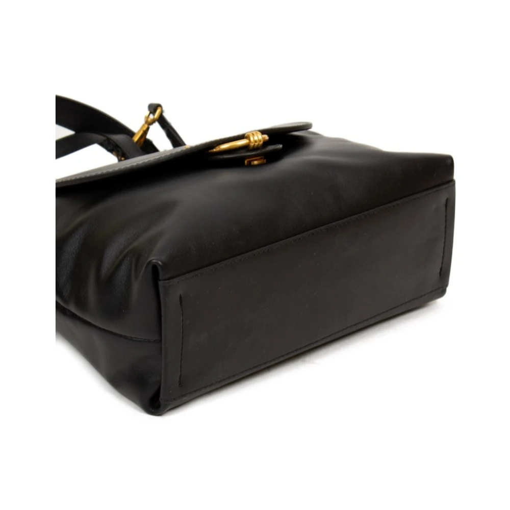 Gianni Chiarini Zwarte Handtas met Maxi Flap Black Dames