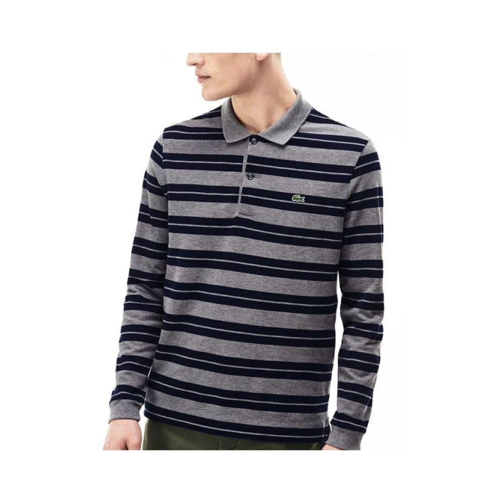 Lacoste Uomo Grigio Top, S, New,