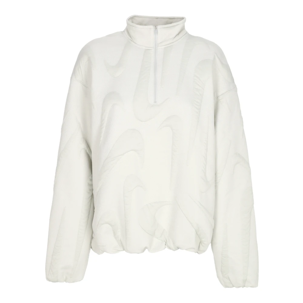 Nike Gezellige Quarter-Zip Sweatshirt Vrouw White Heren