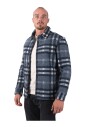 chemise-a-carreaux-bleue-decontractee