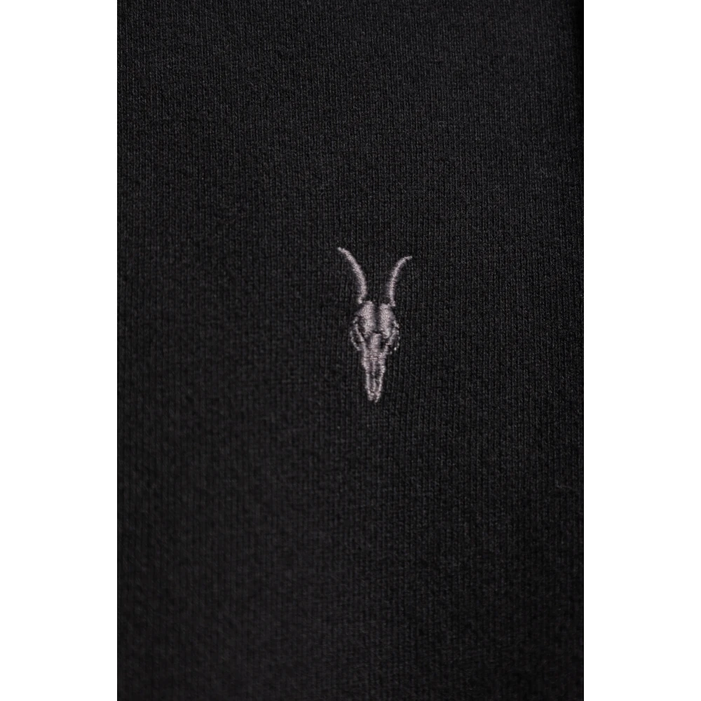 AllSaints Raven Sweatshirt Black Heren