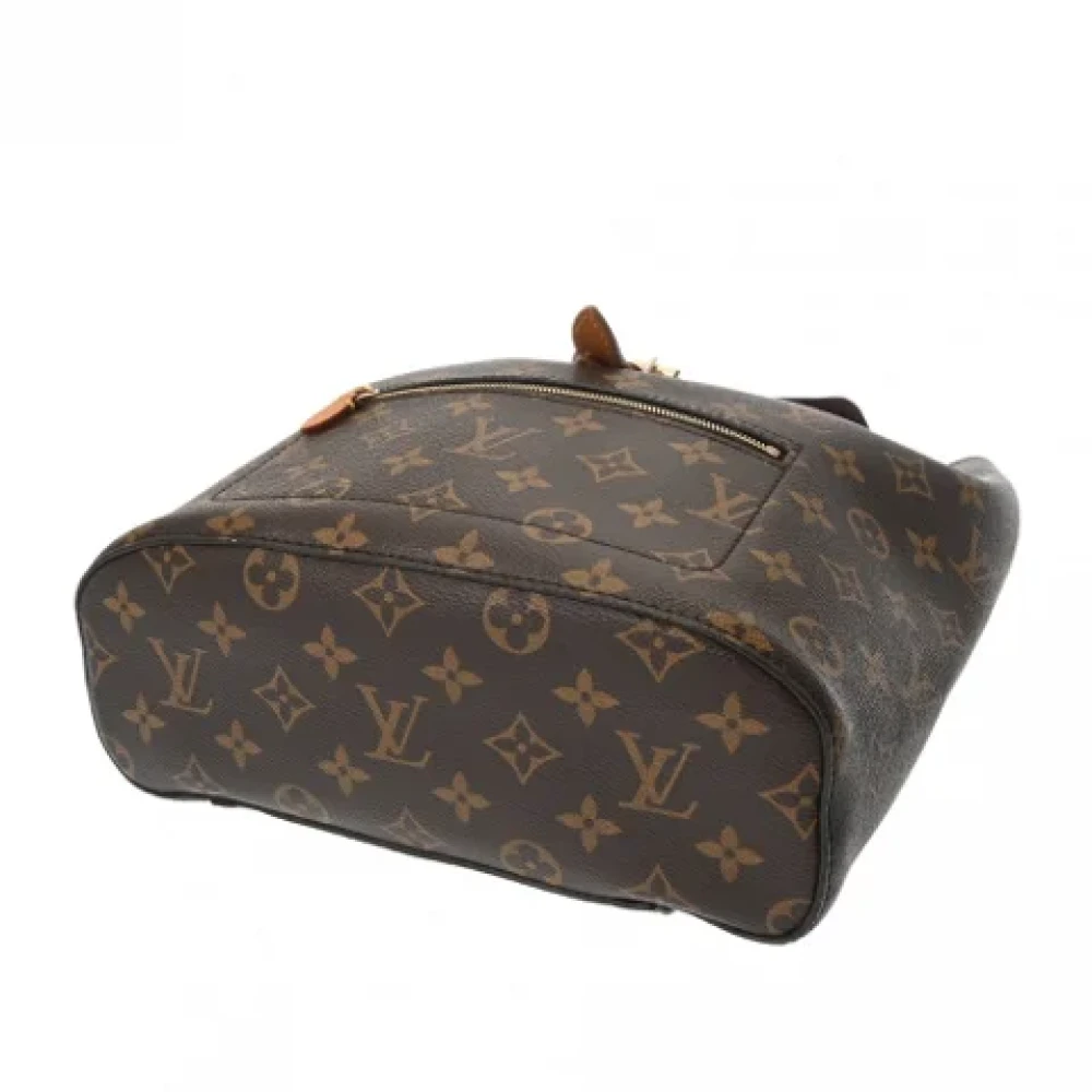 Louis Vuitton Vintage Pre-owned Fabric backpacks Brown Dames
