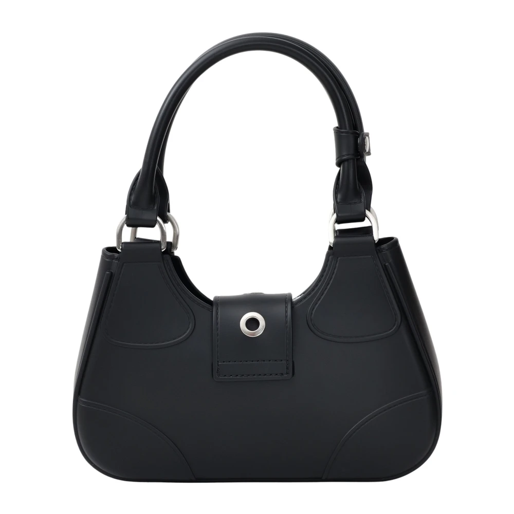 Marc Ellis Zwarte Flat Circle Schoudertas Black Dames