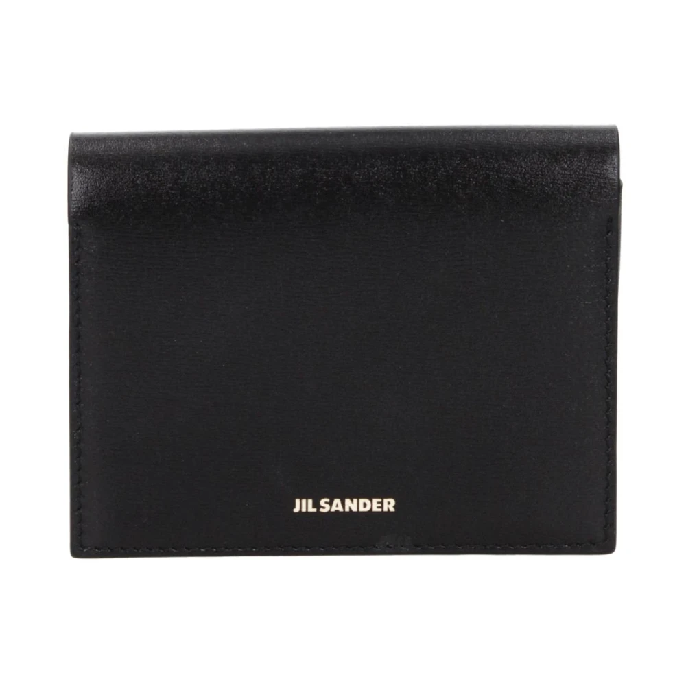 Jil Sander Black Leather Cardholder - Image 2
