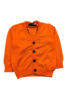 orange-newborn-boy-cardigan