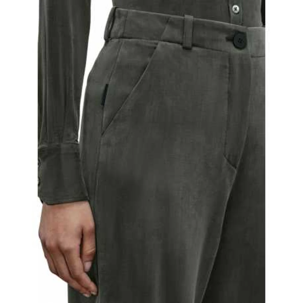 RRD High-waisted Cupro Carrot Broek Joanie Green Dames