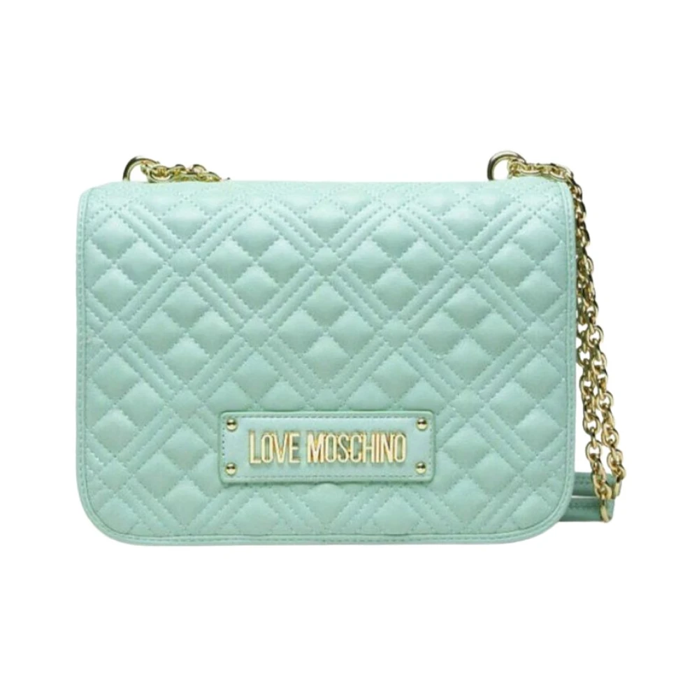 Love Moschino Cross Body Bags Green, Dam