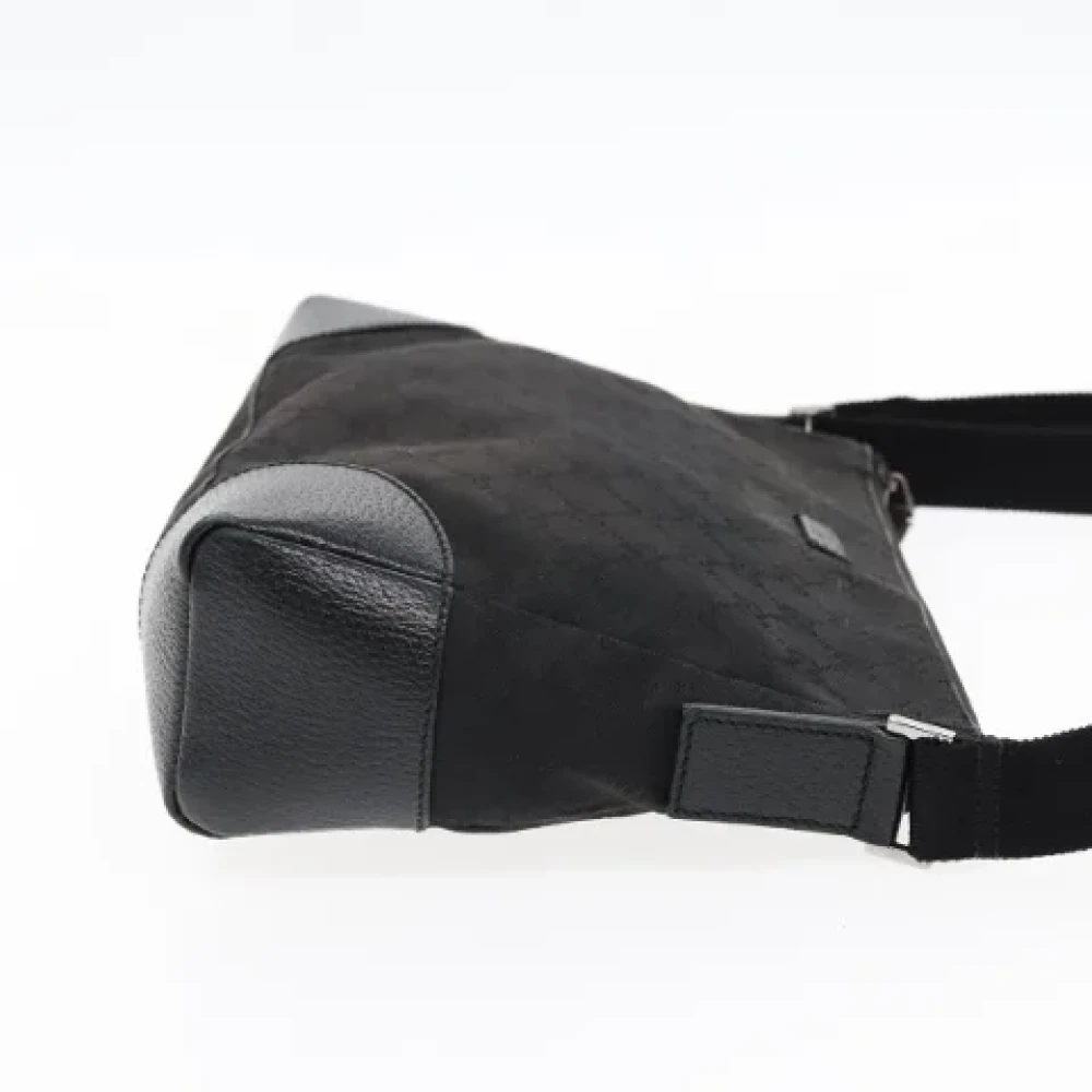 Gucci Vintage Pre-owned Canvas gucci-bags Black Dames
