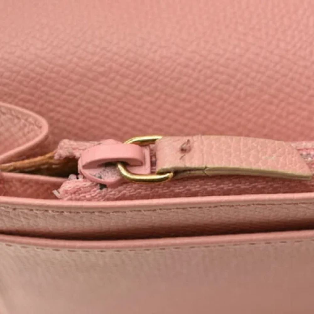 Chanel Vintage Pre-owned Leather wallets Pink Dames