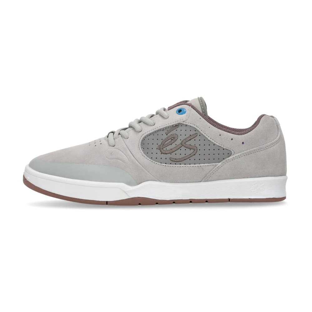 ES Grijze Skate Schoenen met Vetersluiting Heren Schoenen Grijs