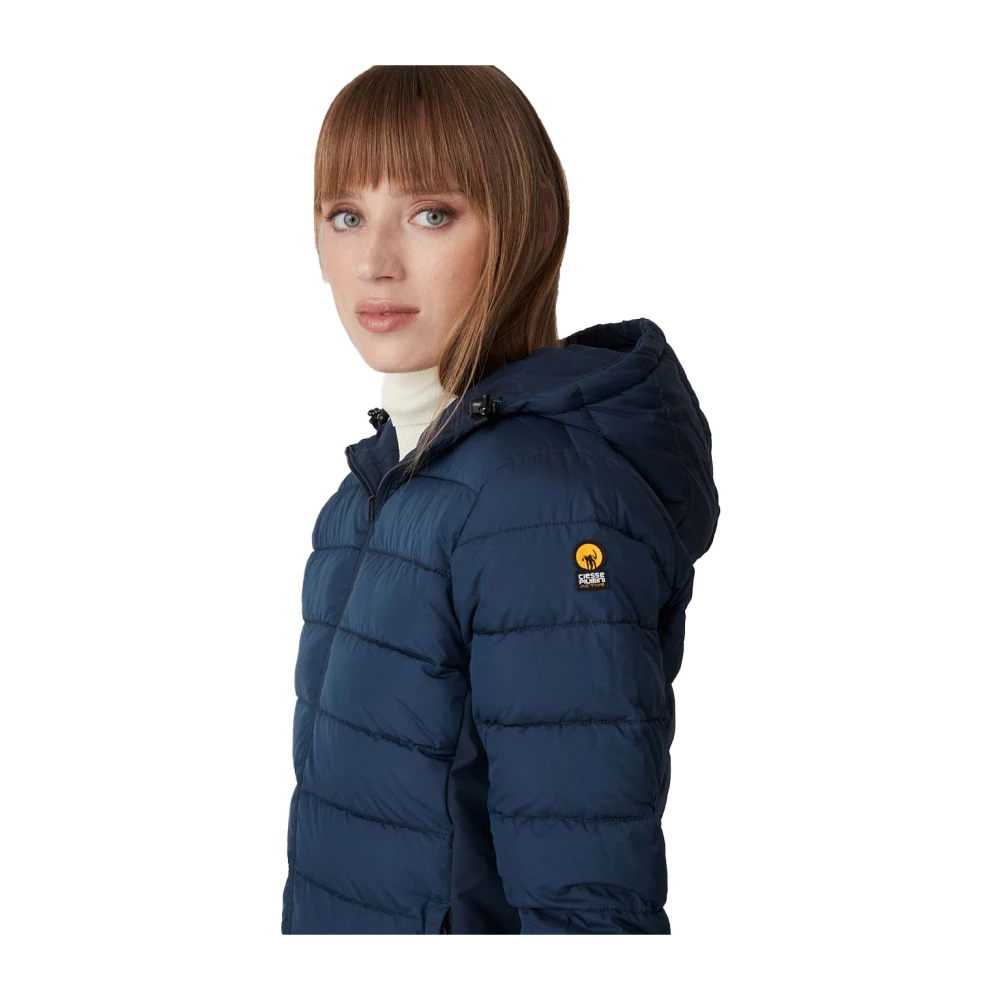 Ciesse Piumini Blauwe Jassen voor Vrouwen Blue Dames