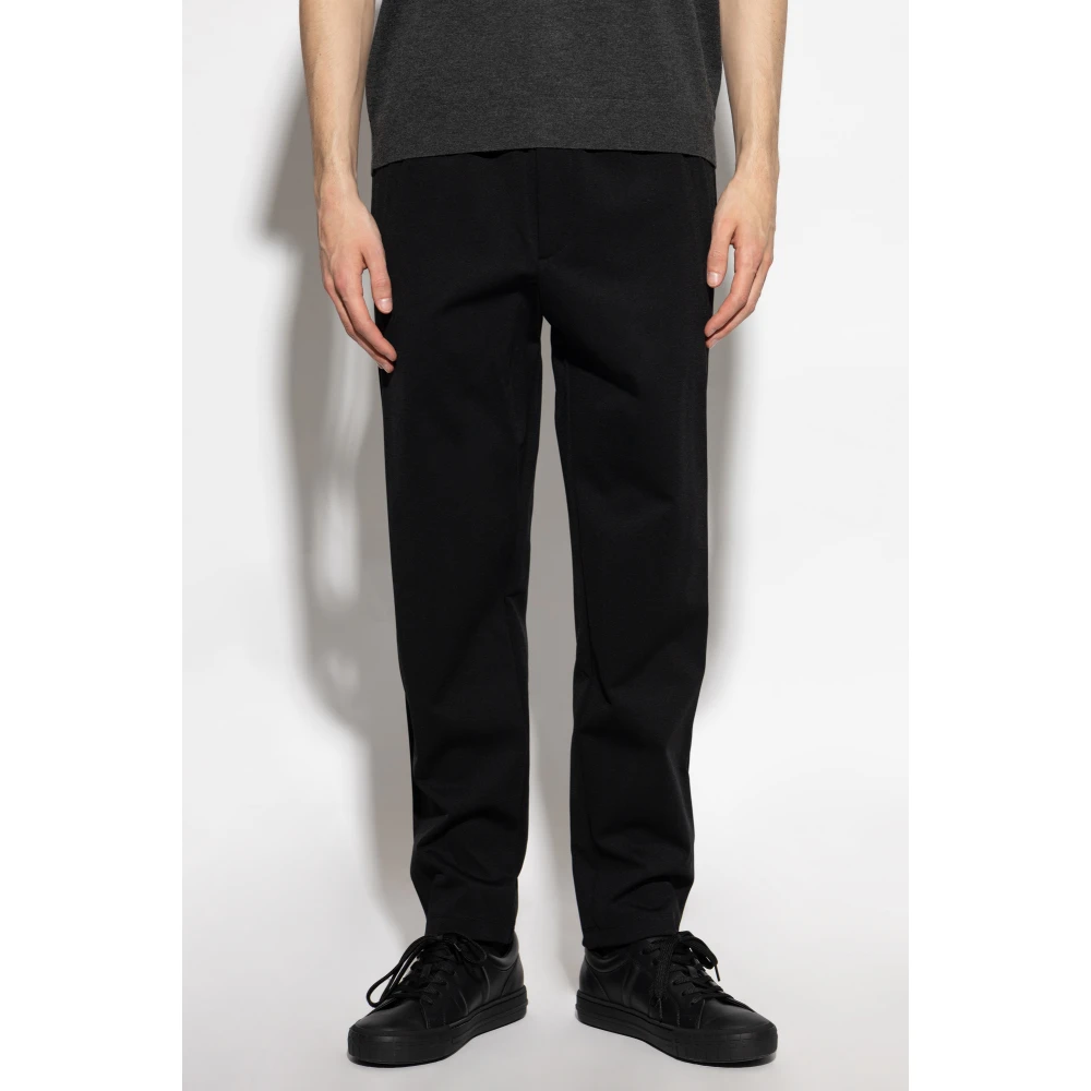 Theory Loszittende broek Black Heren