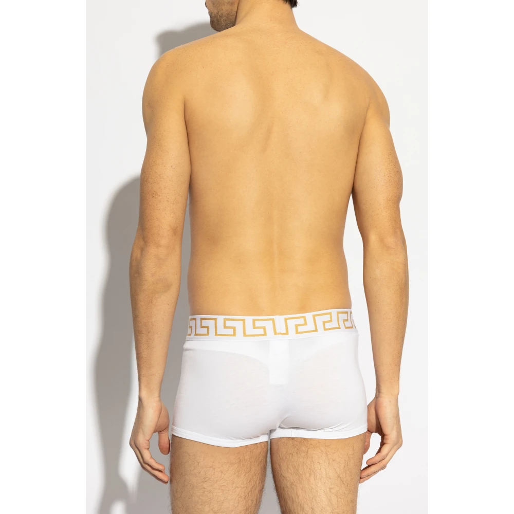 Versace Twee-pack boxershorts White Heren