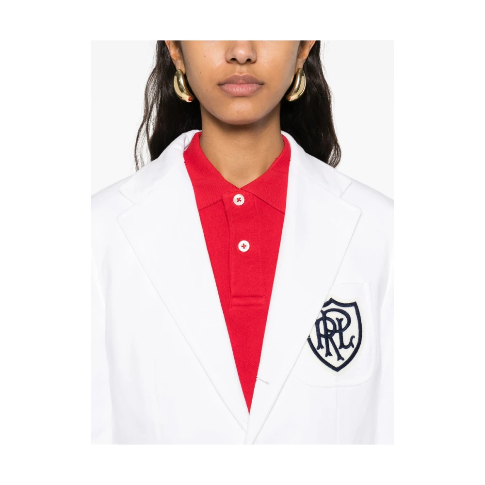 Ralph Lauren Jas White Dames