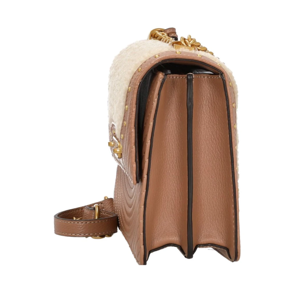 Liu Jo Bruine Flap Tas met Meerdere Compartimenten Brown Dames