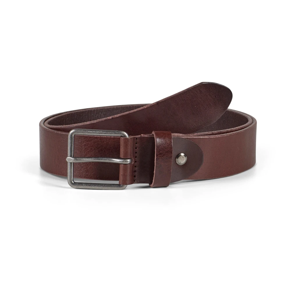Dunkelbrauner Jeansgürtel aus Leder - Howard London - Modalova