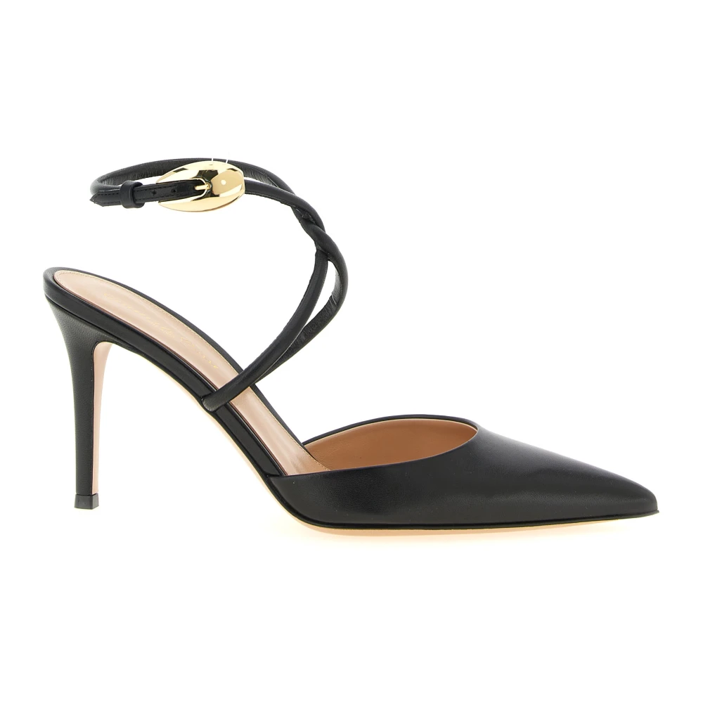 Gianvito Rossi Pumps, Female, 7 Uk, Jungle Mamba Pumps Black