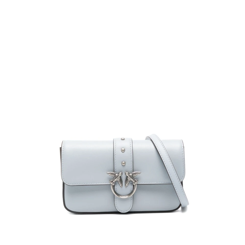 Pinko Women's Blue Cross Body Bags, One Size, Love One Micro