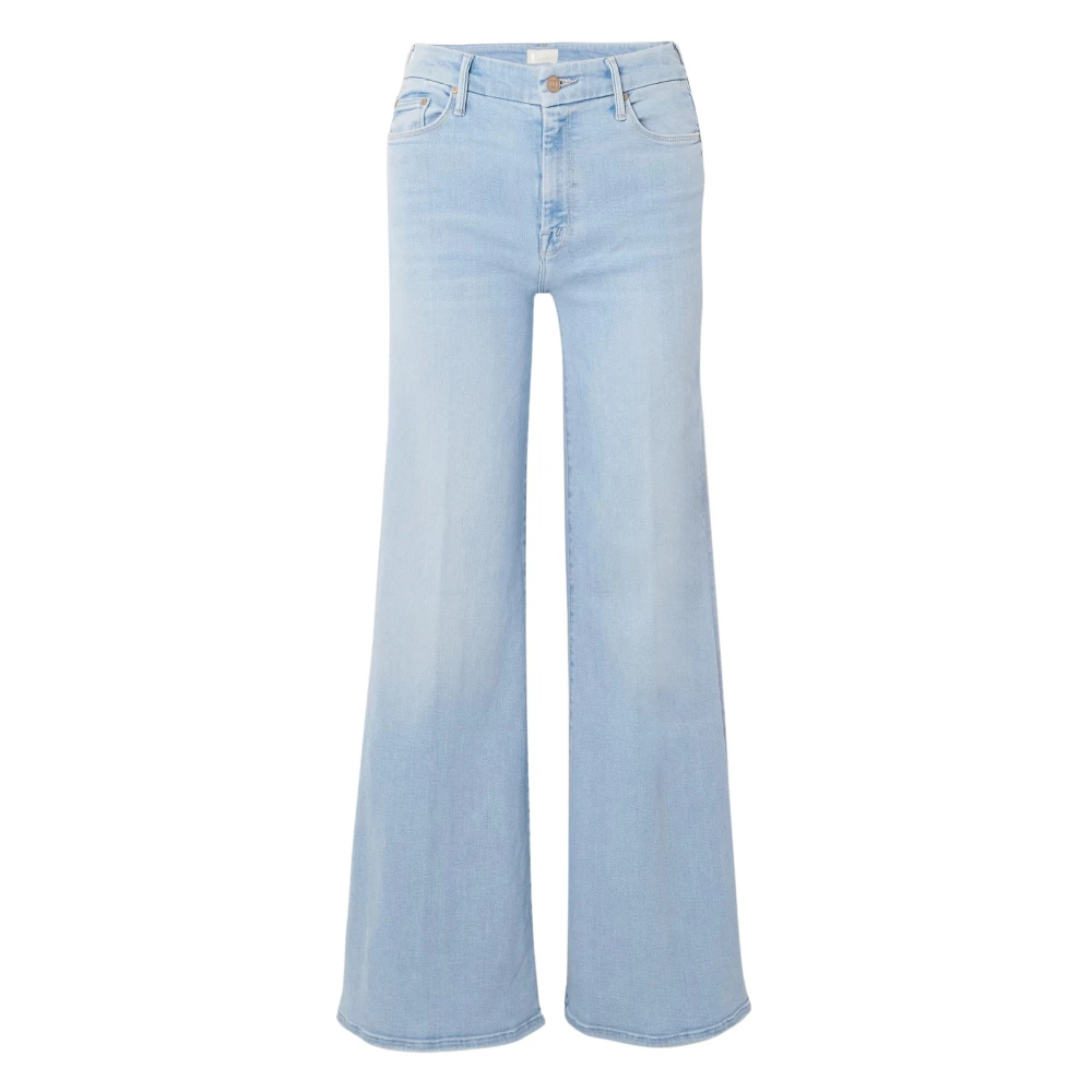 Mother Roller Sneak Blauw Jeans Blue Dames
