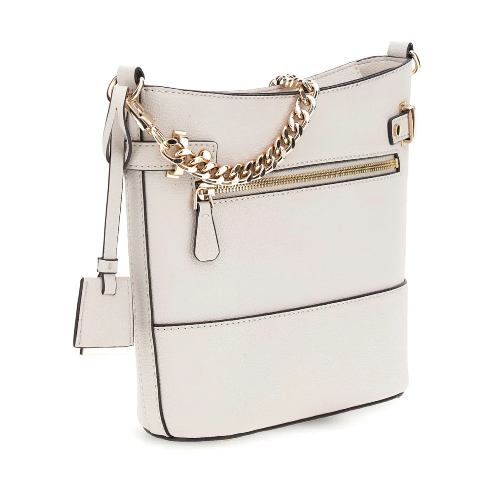 Guess Stijlvolle Silvye Bucket Handtas White Dames