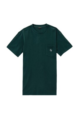 t-shirt-a-poche-a-manches-courtes-vert