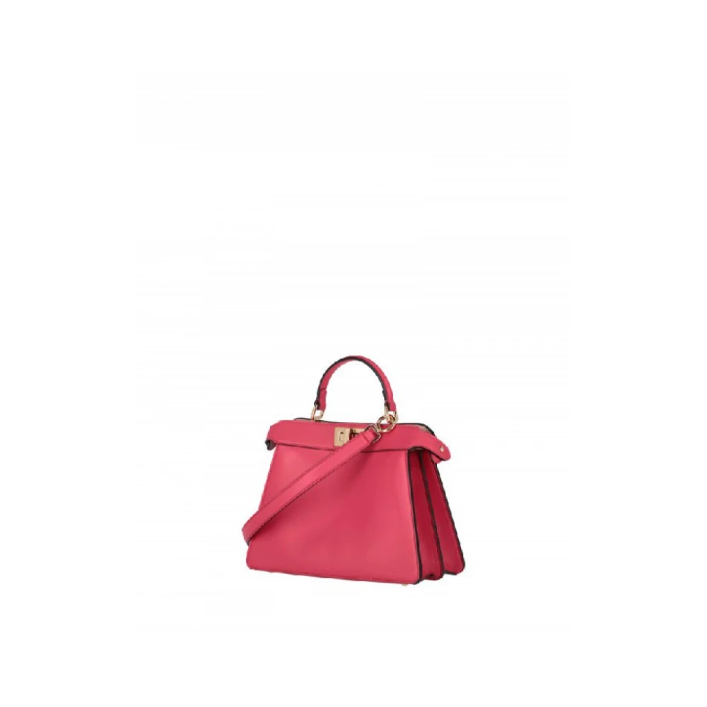 Fendi Vit.seta Nappa Peekaboo ISeeU Pink Dames