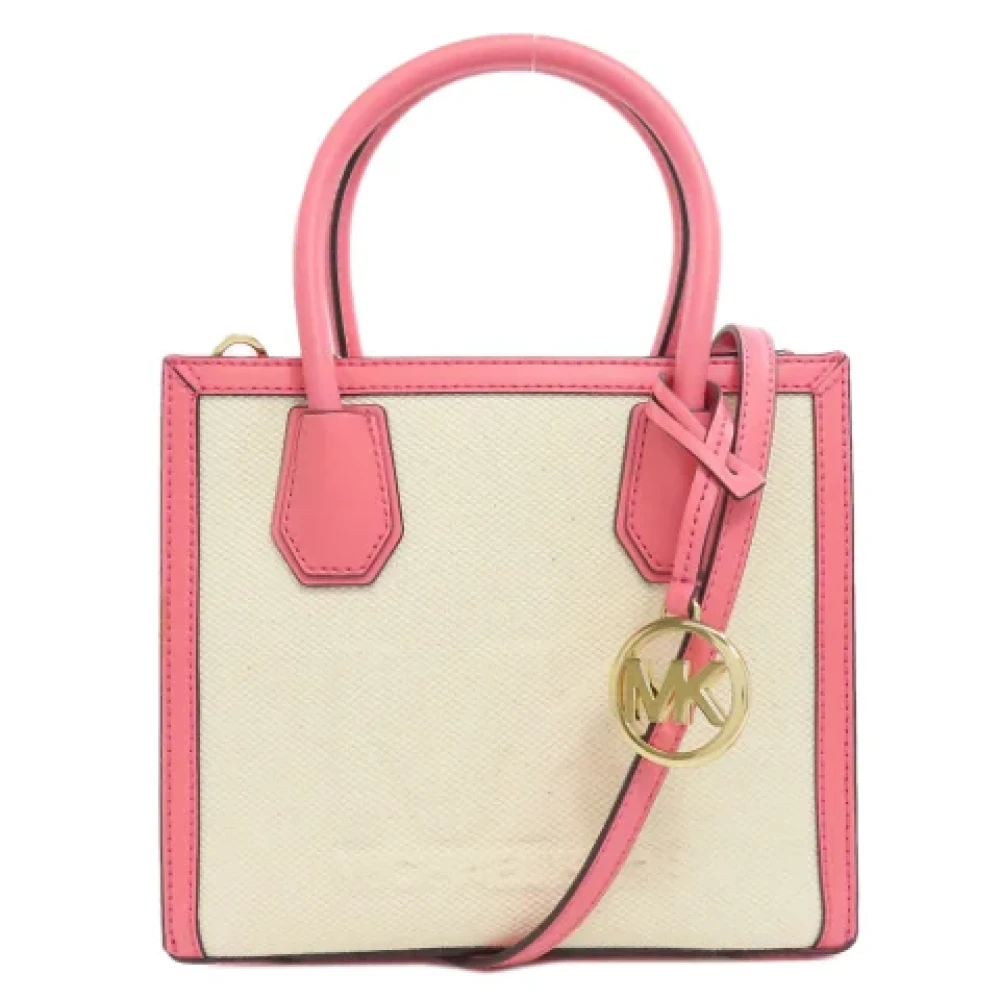 Michael Kors Pre-owned Canvas handbags White Dames