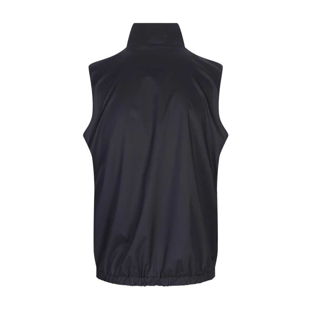 Kiton Blauw Polyester Viscose Elastaan Mode Blue Heren