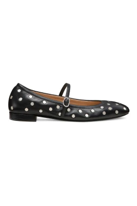 Claris Stud Ballerina Sko