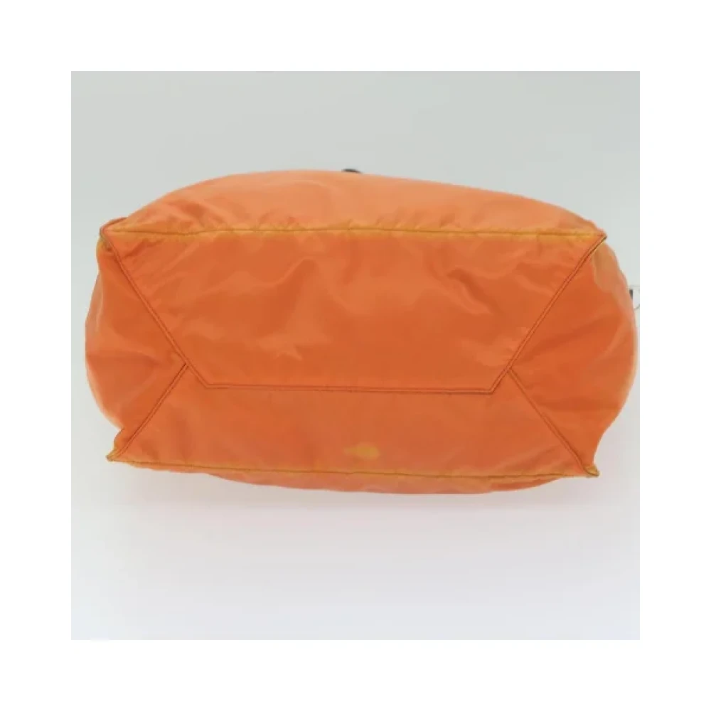 Prada Vintage Pre-owned Fabric prada-bags Orange Dames