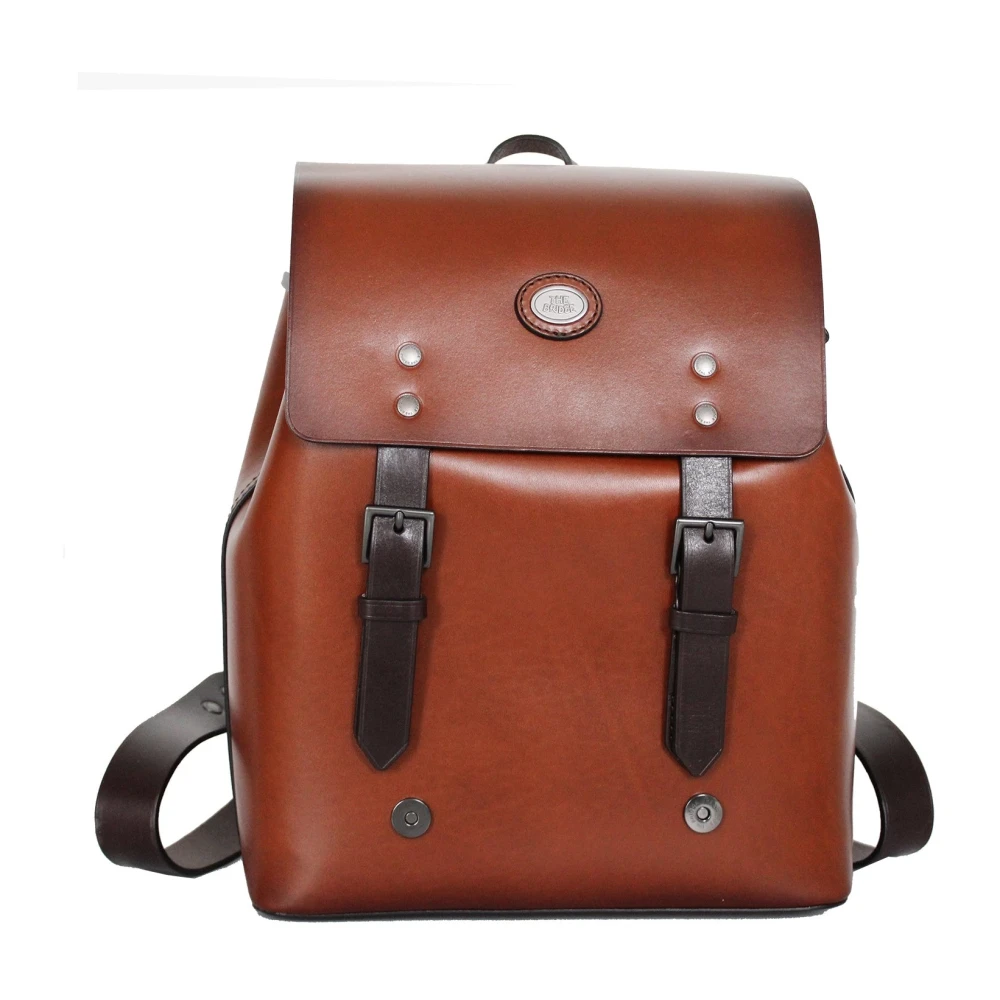 The Bridge Women's Brown Lorenzo Leather Backpack