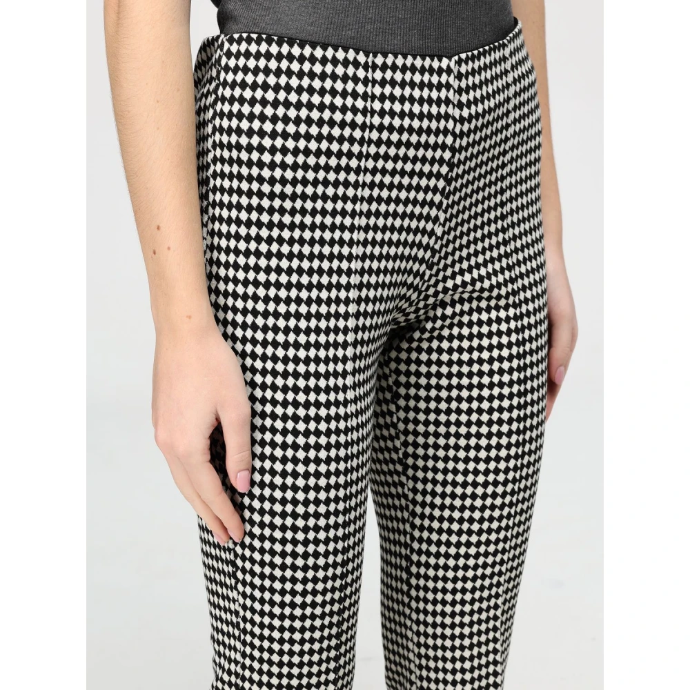 Simona Corsellini Elegante Zwarte Broek voor Vrouwen Black Dames