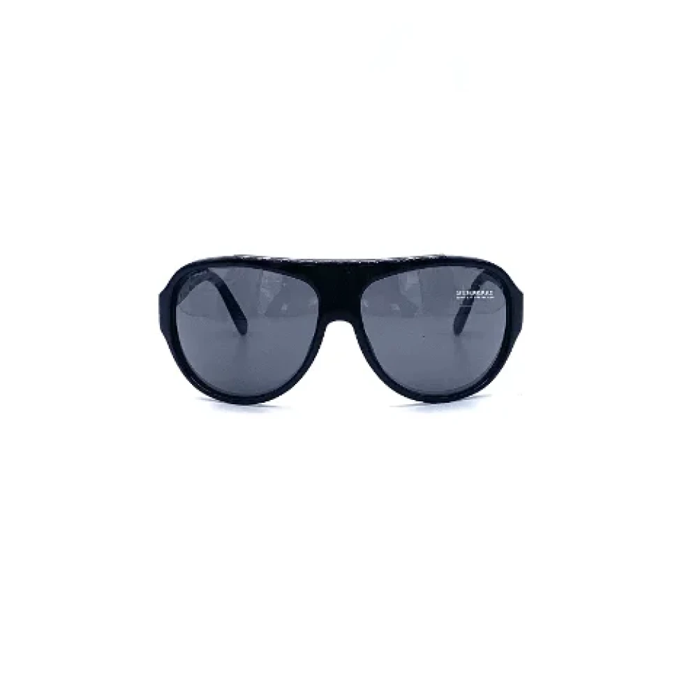 Burberry Vintage Pre-owned Silver sunglasses Black Dames