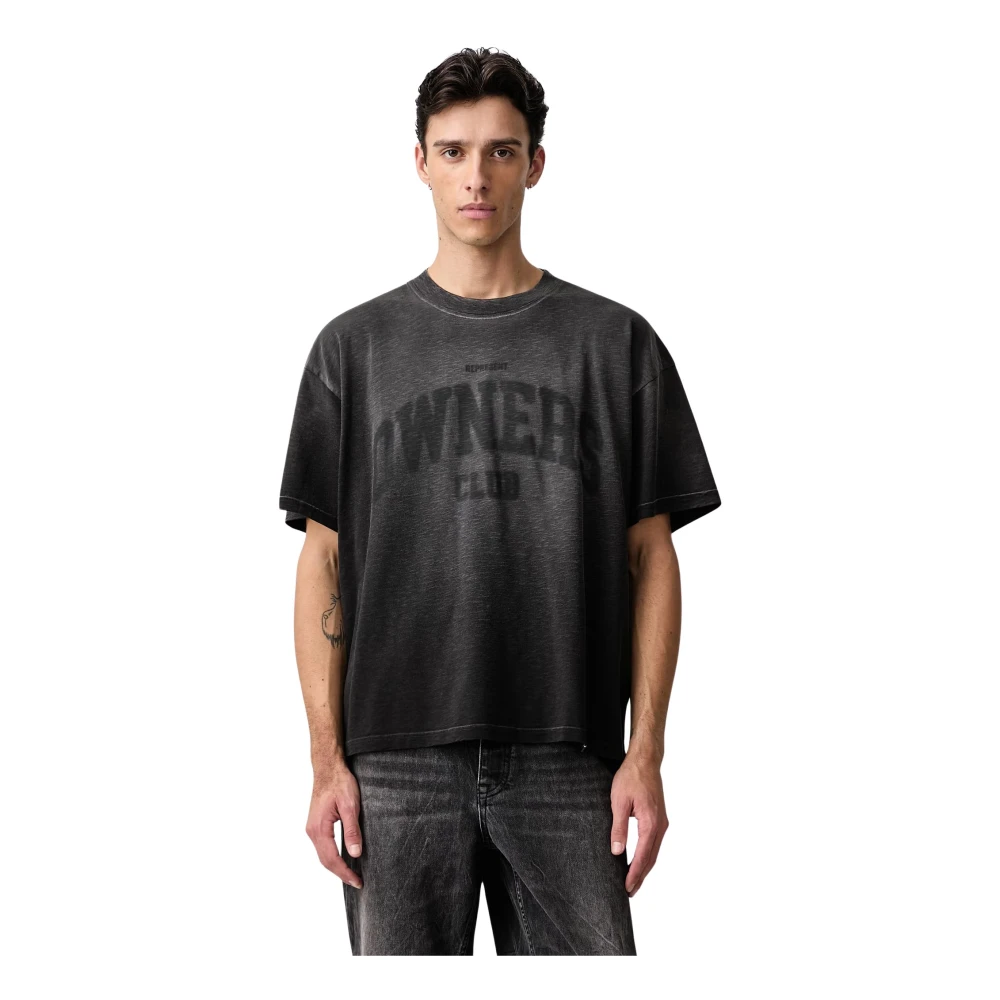 Represent , Herren, Oberteile, Schwarzk, S