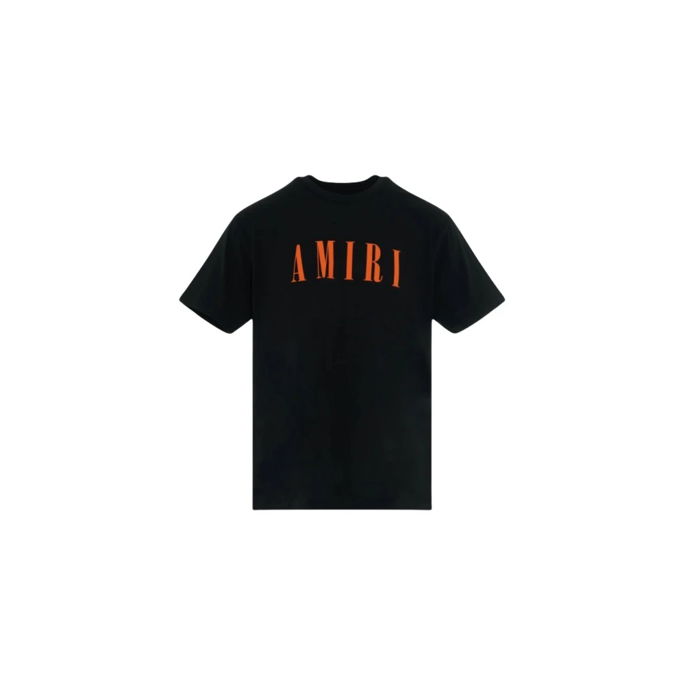Amiri Kern Logo T-shirt Black Heren