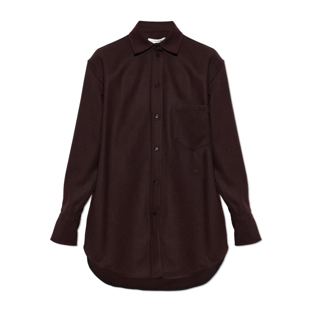 Victoria Beckham , Damen, Blusen & Hemden, Braun, S - Bild 2