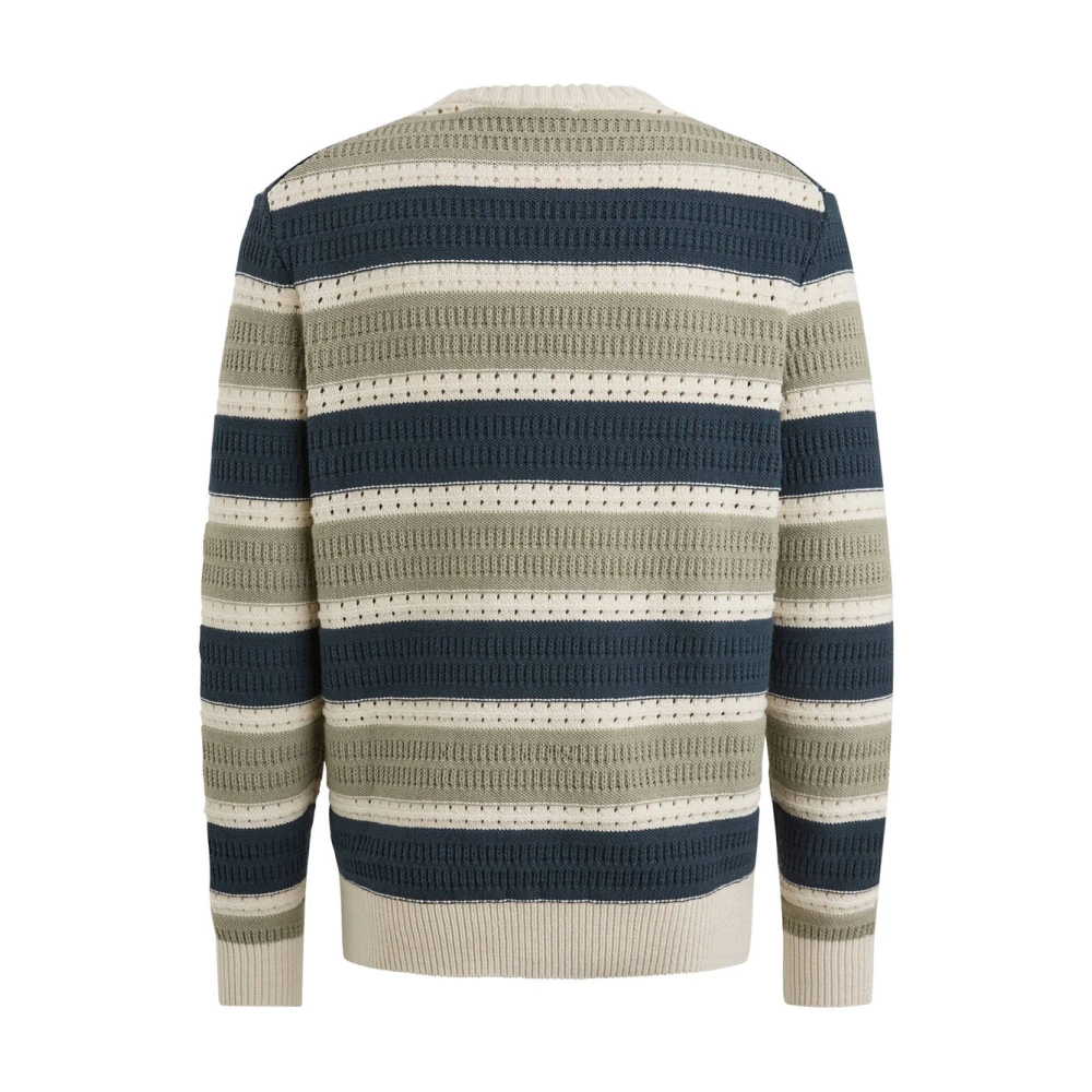 Cast Iron Crewneck Katoenen Pullover Multicolor Heren