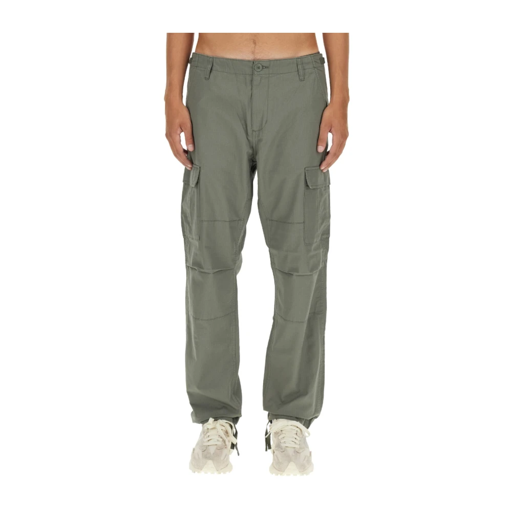 Carhartt WIP Cargo Broek Upgrade Stijlvolle Keuze Mannen Green Heren