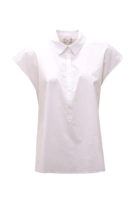 Poplin Blus i Bright