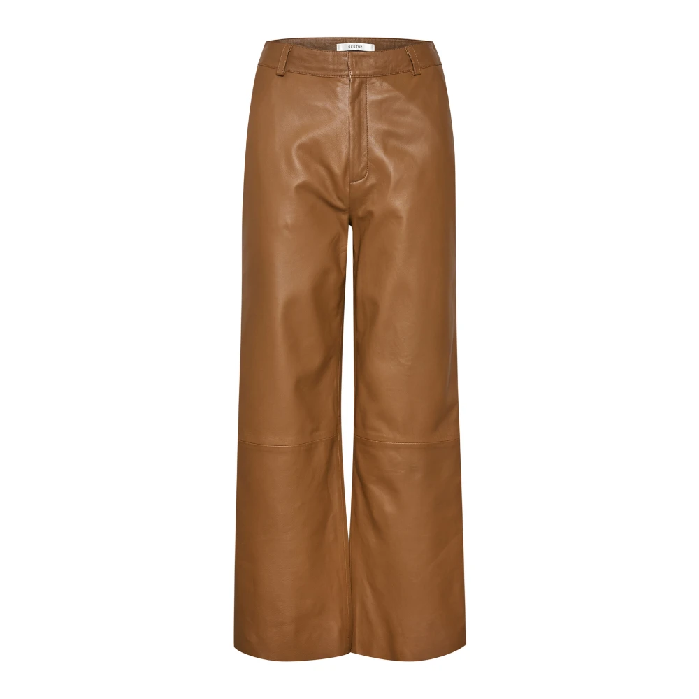 Trousers > Leather Trousers - - Gestuz - Modalova