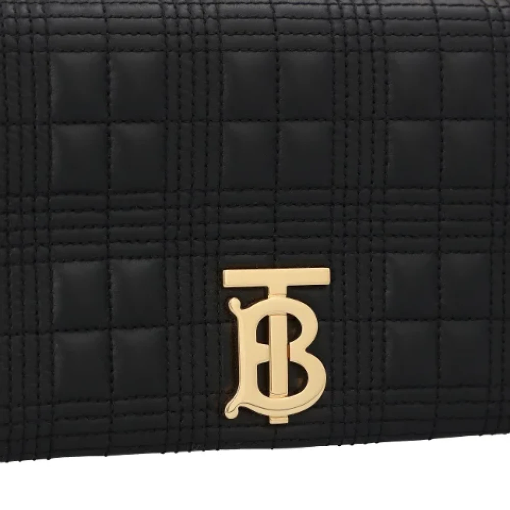 Burberry Leather crossbody-bags Black Dames