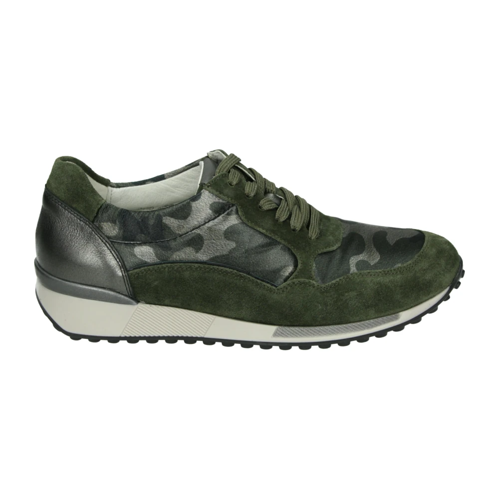 Waldläufer Sportieve Lage Damesschoenen Dames Schoenen Groen
