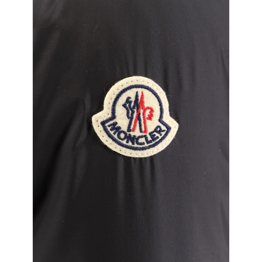 Moncler Omkeerbare Gewatteerde Bomberjas Black Heren