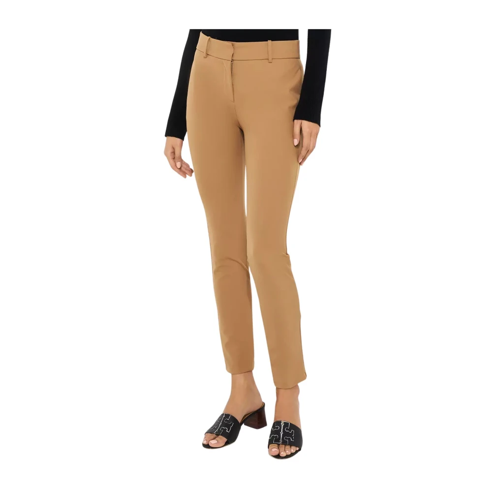 Ermanno Scervino Kameel Slim Fit Broek Brown Dames