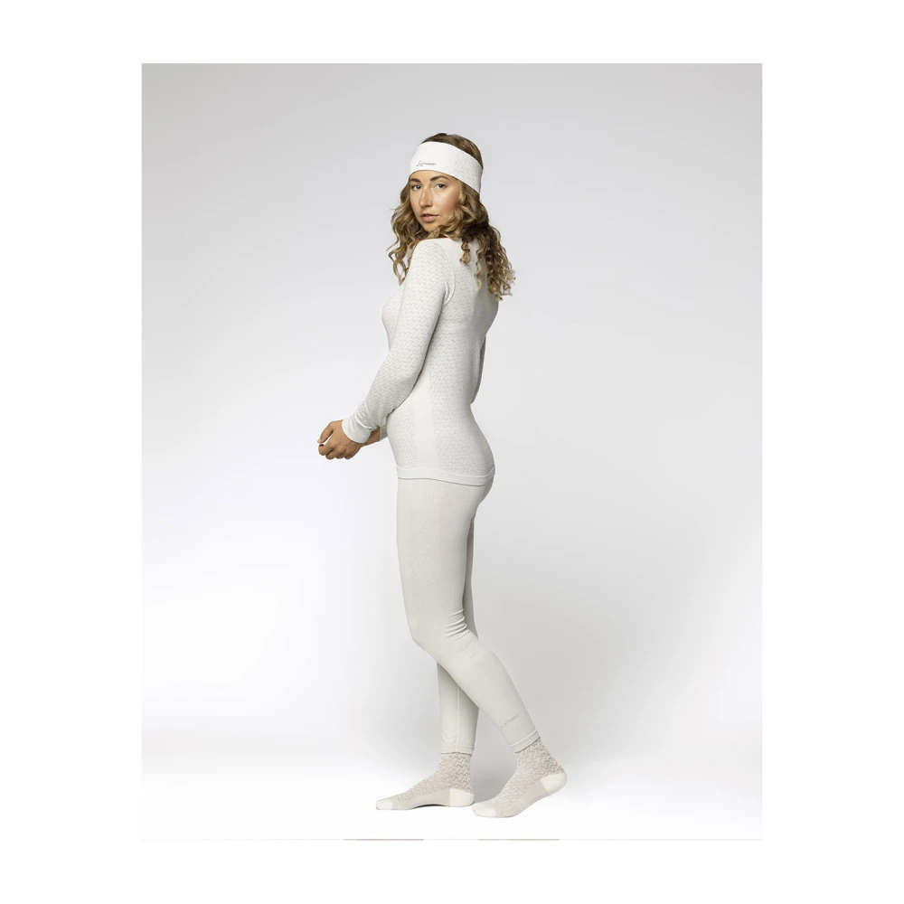 LaMunt Long Sleeve Training Tops White Dames