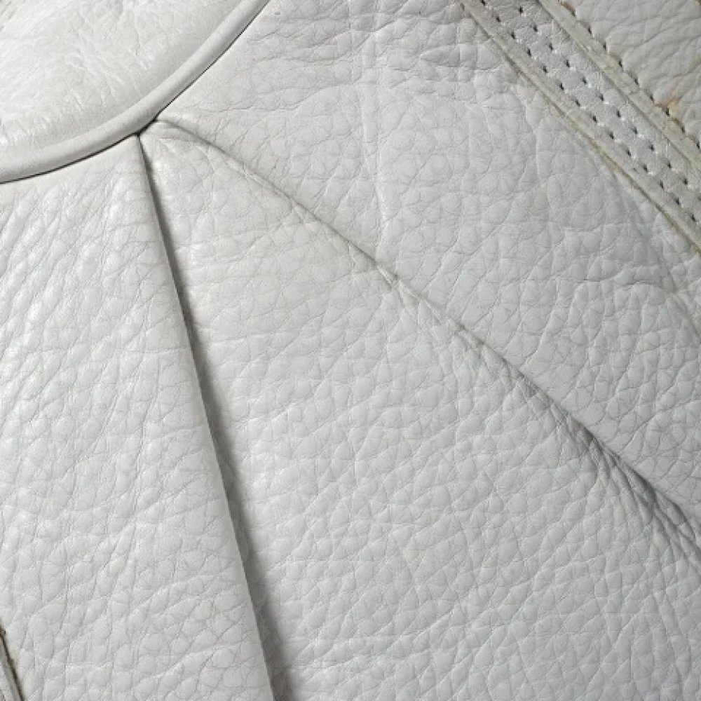 Burberry Vintage Pre-owned Leather handbags White Dames