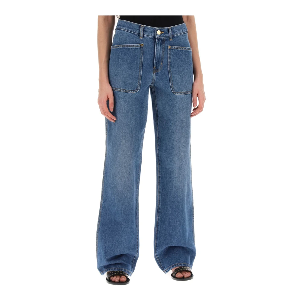 TORY BURCH Flared Jeans Blue Dames